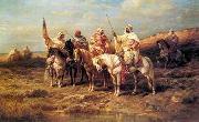 Arab or Arabic people and life. Orientalism oil paintings  355, unknow artist